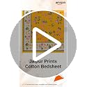 Image of JAIPUR PRINTS 100% Cotton Rajasthani Jaipuri Traditional Floral Queen Size Double Bedsheet with 2 Pillow Covers - Multicolor, 180-200 tc