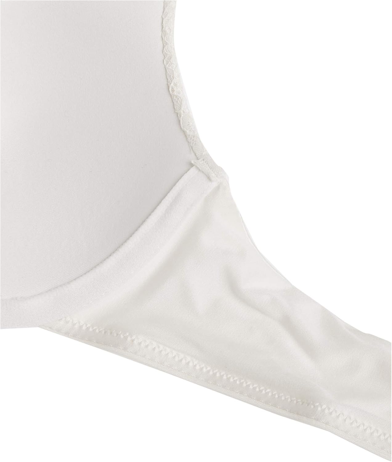 Maidenform Womens Natural Boost Demi T-Shirt Underwire Bra 32B Pearl