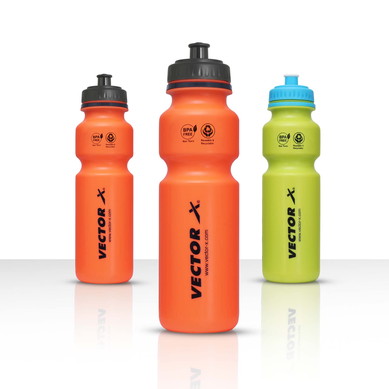 Vector X Sipper Bottle for Adults Water Bottle with Motivational Time