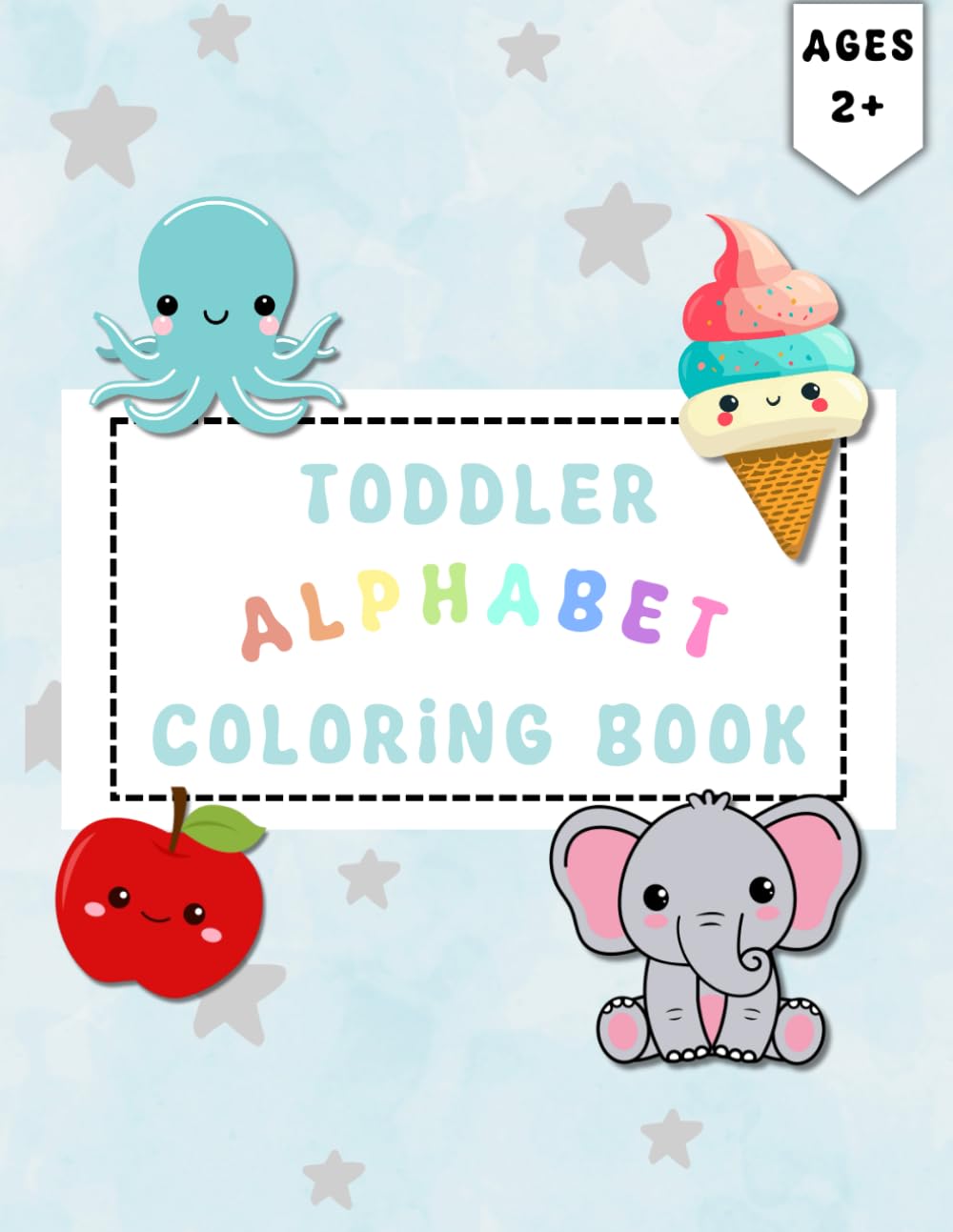 Toddler Alphabet Coloring Book