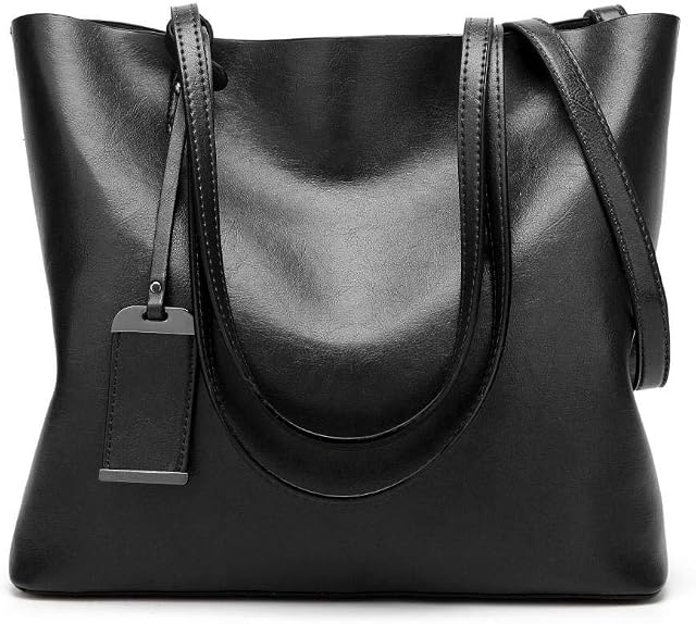 LIRENSHIGE Womens Soft PU Leather Handbags Large Capacity Retro Vintage Top-Handle Casual Tote Shoulder Bags, Tote Bag Handbags for Women