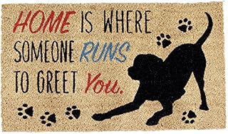DII Natural Coir Fiber, 18x30 Entry Way Outdoor Door Mat with Non Slip