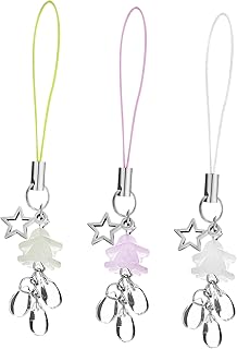 MUSISALY Cordão 3 Peças Capa De Telefone Alça De Cordão Para Telefone Kawaii Telefone Charme Acessórios De Telefone Charme Encantos De Telefone Alça De Corrente De Telefone Charme De