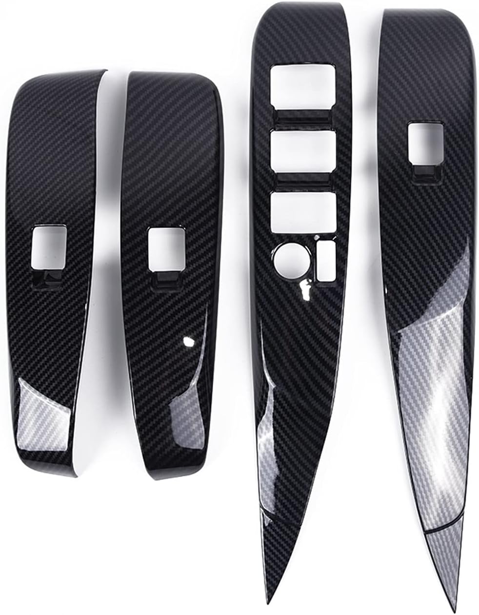 Damage donghaibaihuopu Fit For Panel Window Panel Trim Black Switch Button Cover Interior Replacement