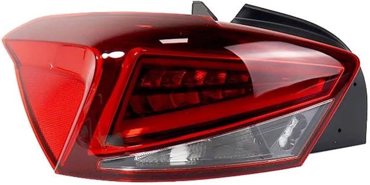 For Seat For Ibiza 2018-2021 2022 2023 2024 Car Exterior Rear Tail Light Warning Brake Light Signal Lamp Taillight Housing Without Bulb