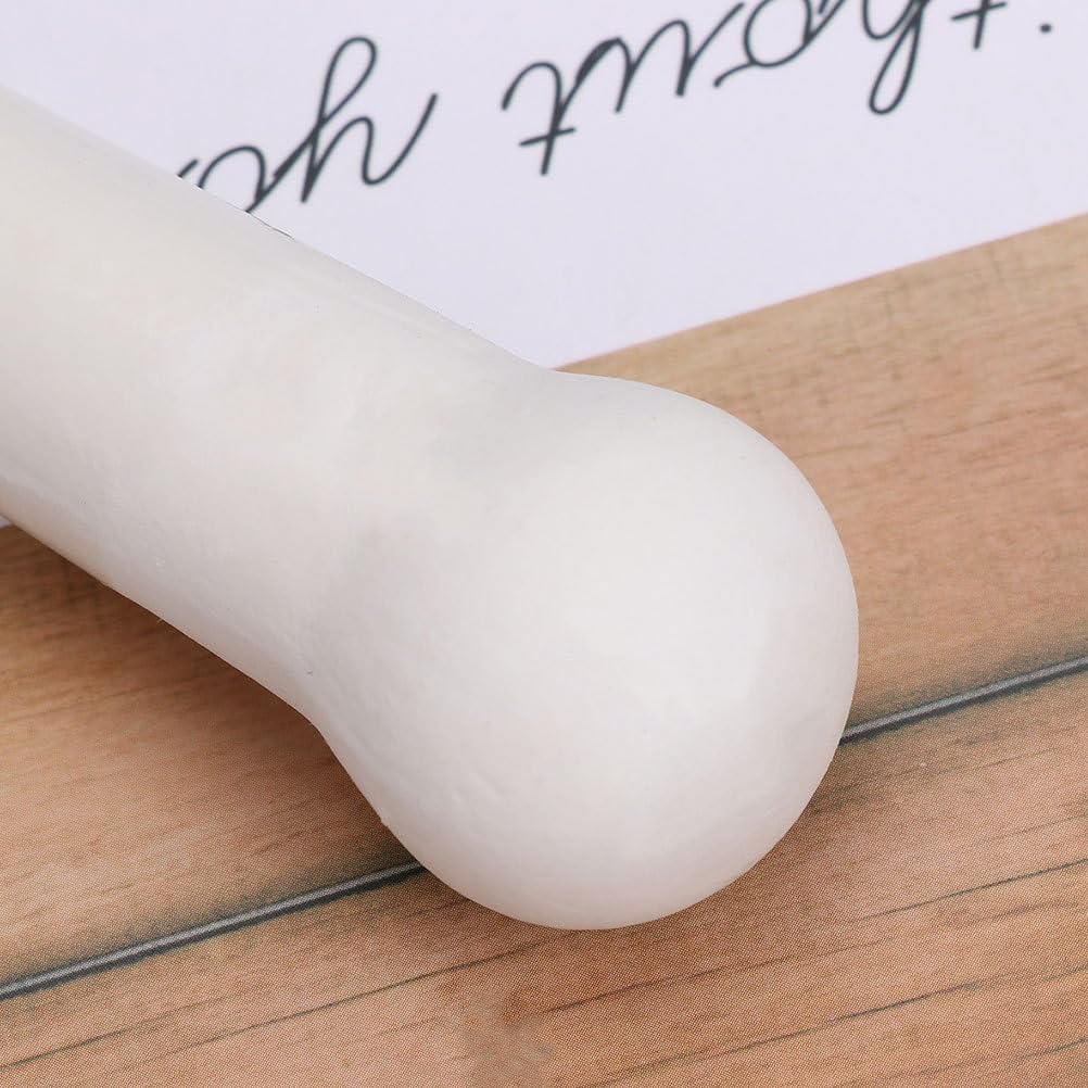 GANAZONO Pestello in ceramica pestello in ceramica pestello cibo macinazione bastone 16 cm strumento utensili da cucina forniture da cucina bianco cucina aglio