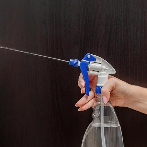 Miniatura 8 de Heluva Green, Paquete de 2 botellas pulverizadoras de 32 onzas con boquilla de pulverización de gatillo de repuesto para soluciones de limpieza,