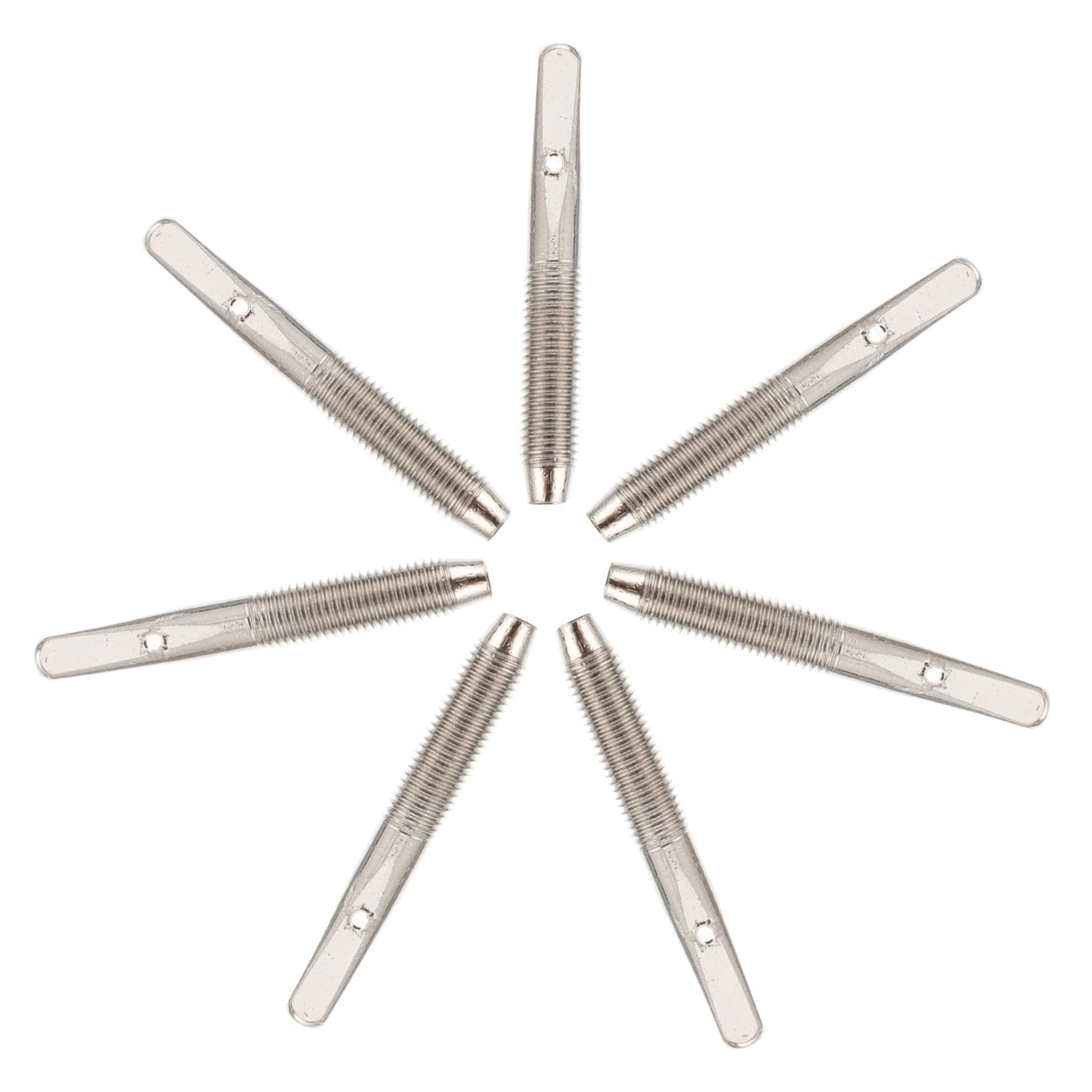 HEMOTON Lyre Instrument String Pins 5mm Thread Diameter 4mm Adjusting Diameter Harp Tuning Pin