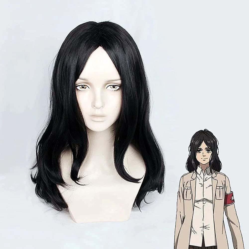HGLLL Christmas Anime Cosplay Wig for Attack On Titan Pieck Finger, Halloween, Carnival Party, Carni