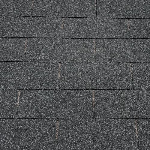 Roofing Shingles 3-Tab 39.4” by 13.1”, Black Asphalt Shingles (8 - Count)