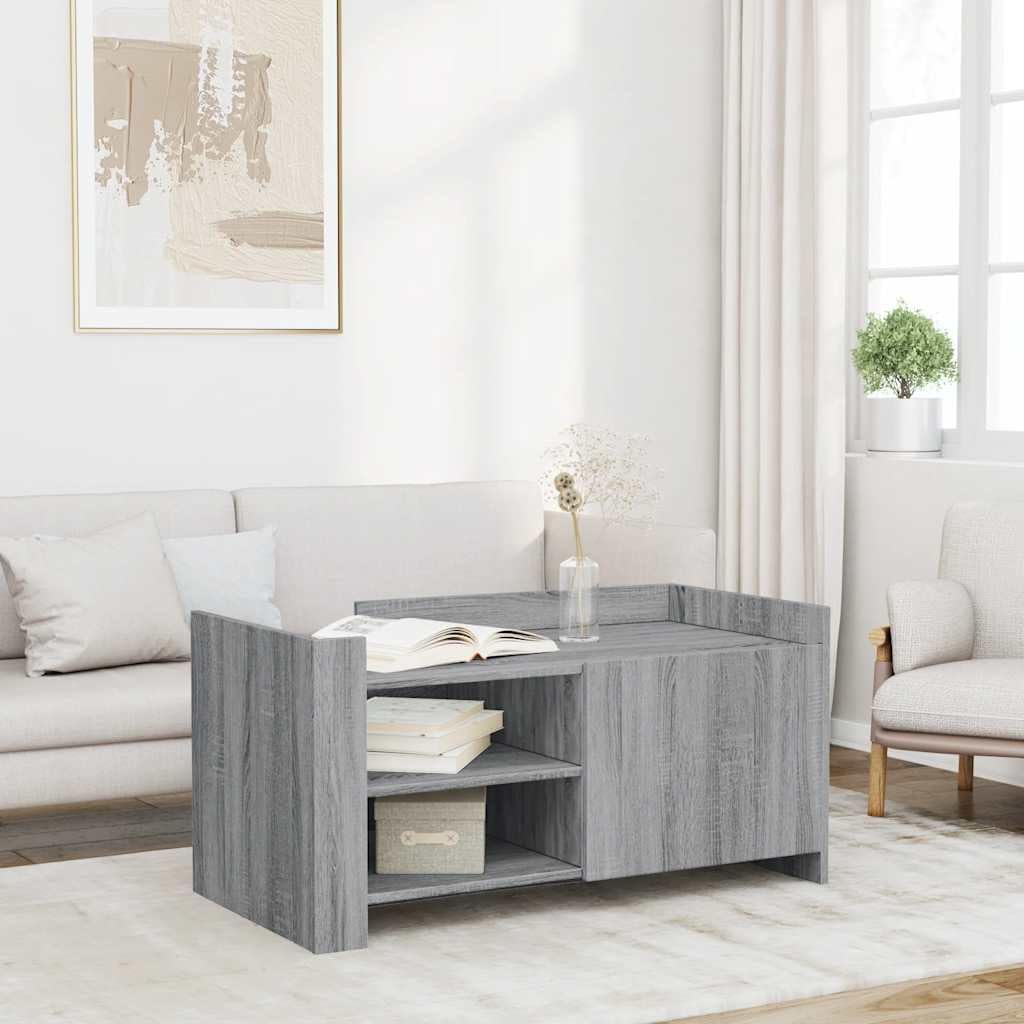 Table basse salon 100x50x50 cm finissez-en avec le désordre grâce au placard