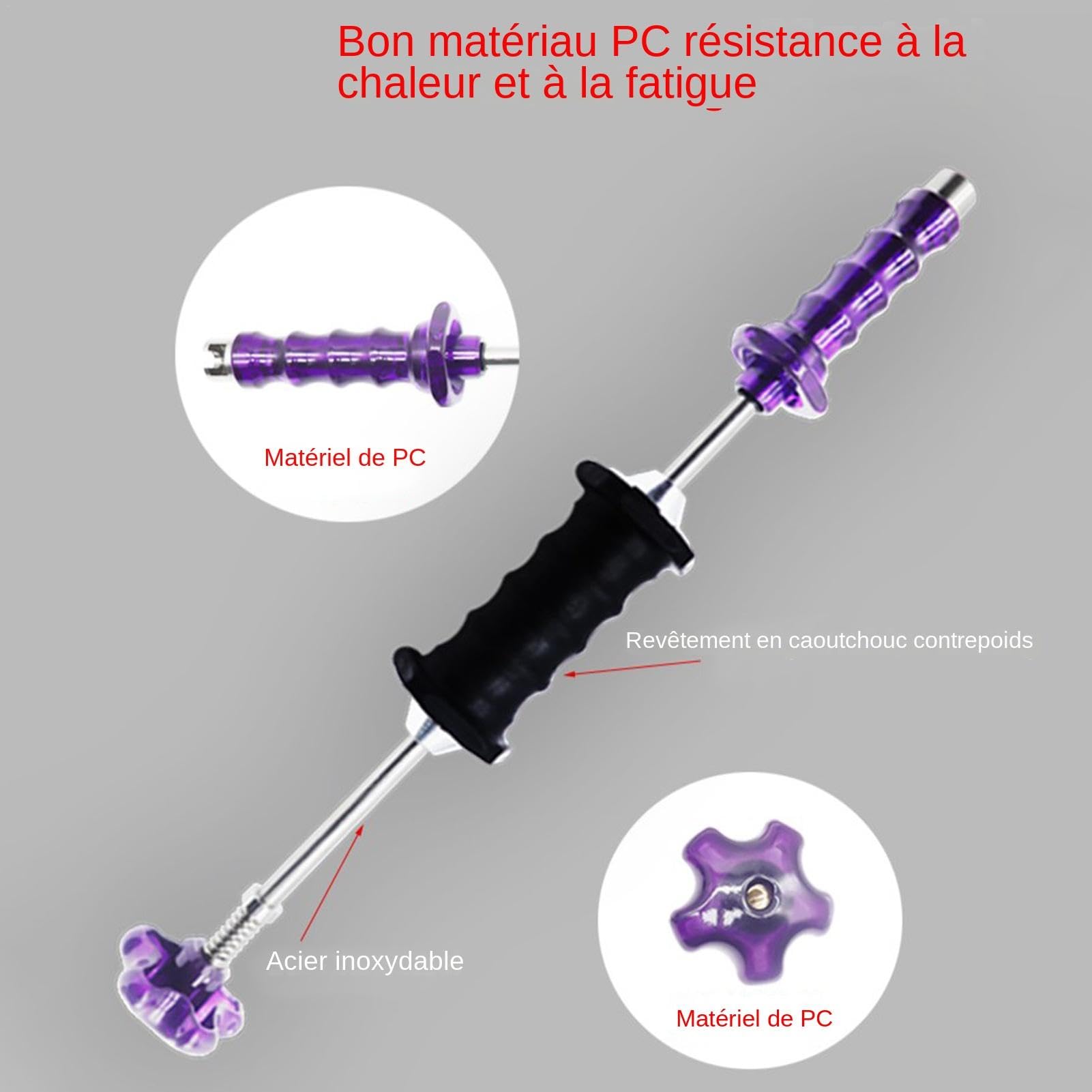 Extracteur de débosselage, extracteur de bosses à marteau | coulissant - Onglets de débosselage automatique | Débosselage de carrosserie automobile, outils de carrosserie automobile à l