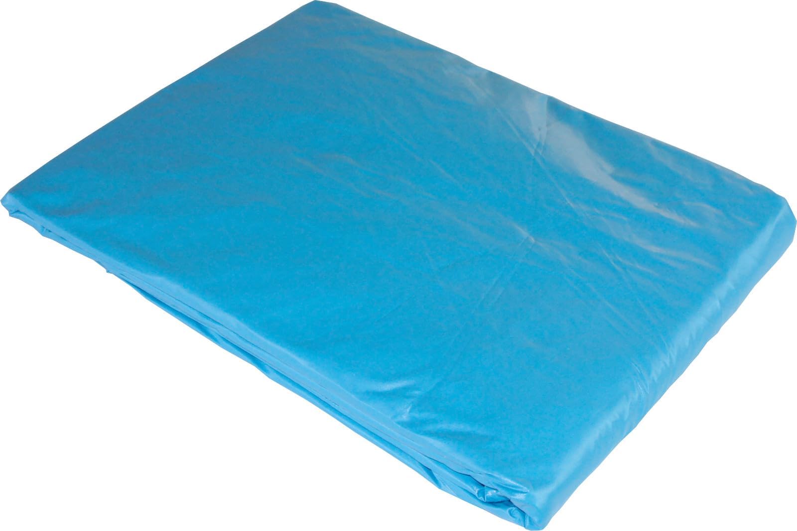 poolomio® Liner Bleu pour Piscine Ronde à parois en Acier 400 x 120 cm | 0,8 mm d'épaisseur | Liner en PVC de Haute qualité Rechange avec Bord d’accrochage