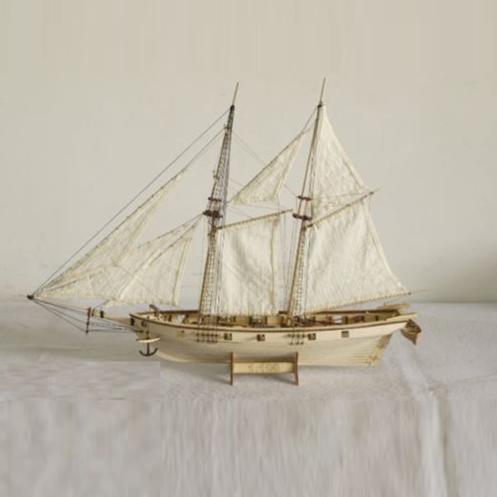 GTYLF Modello nave in legno Barca a vela Kit fai da te Giocattolo Abilità pratica Giocattolo educativo per adolescenti Regalo compleanno Kit modello nave da costruire per adulti Principiante da