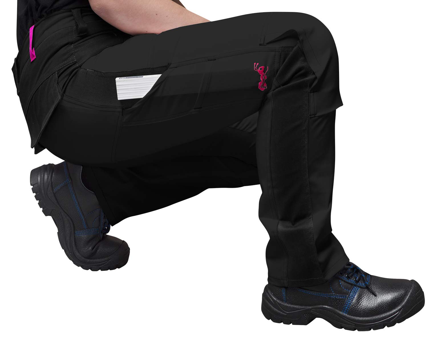 strongAnt Pantalon Femme en élastane pour la randonnée et Autres activités de Plein air et Le Travail