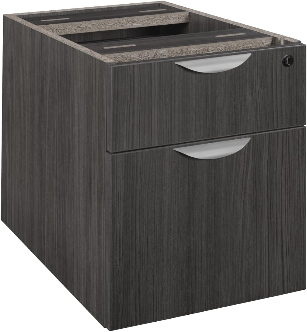 Legacy Box File Pedestal Ash Grey