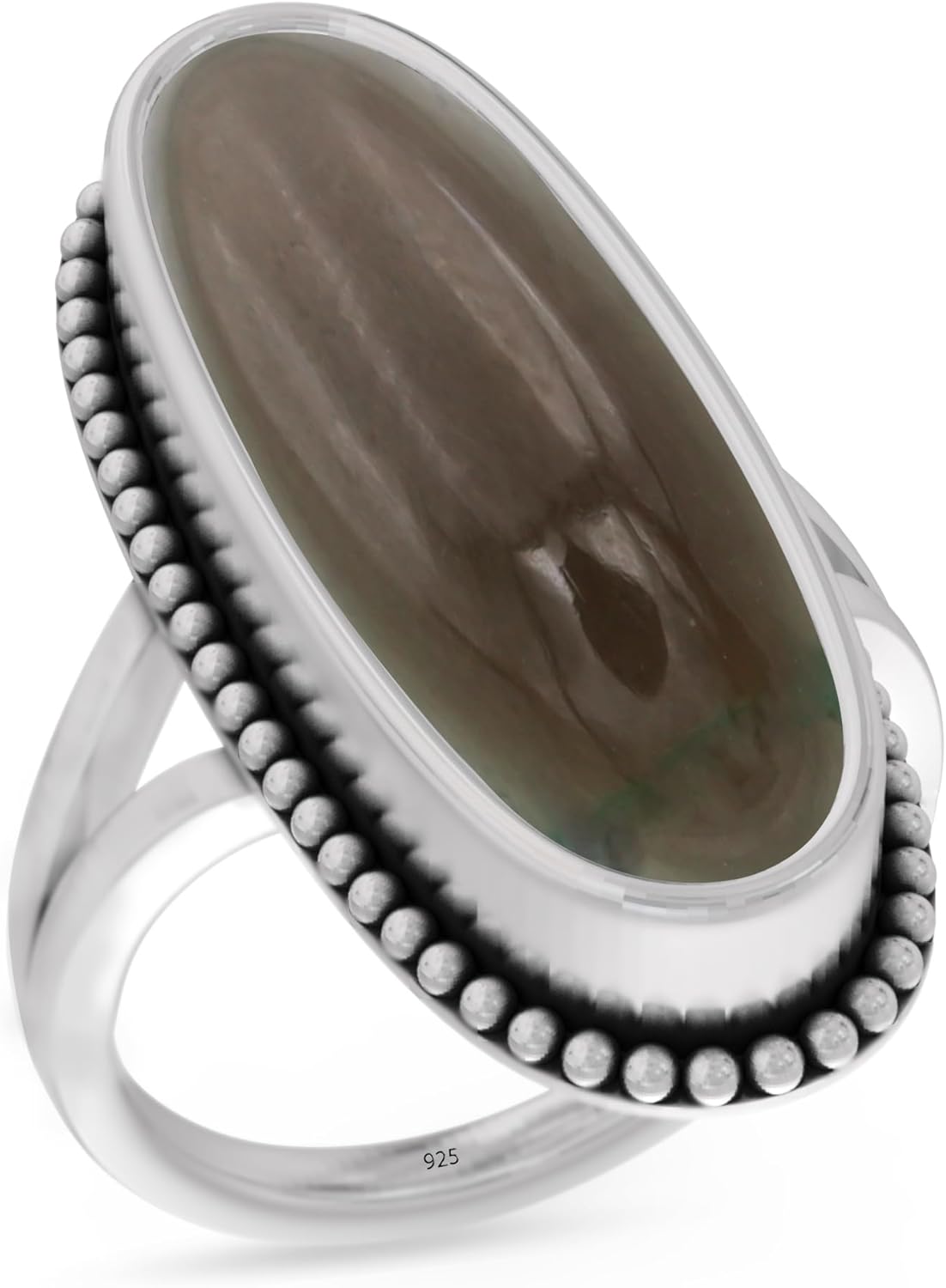 925 Sterling Silver Ring For Womens Gemstone Ring Sterling Silver Dainty Ring Bezel Set Gemstone Ring