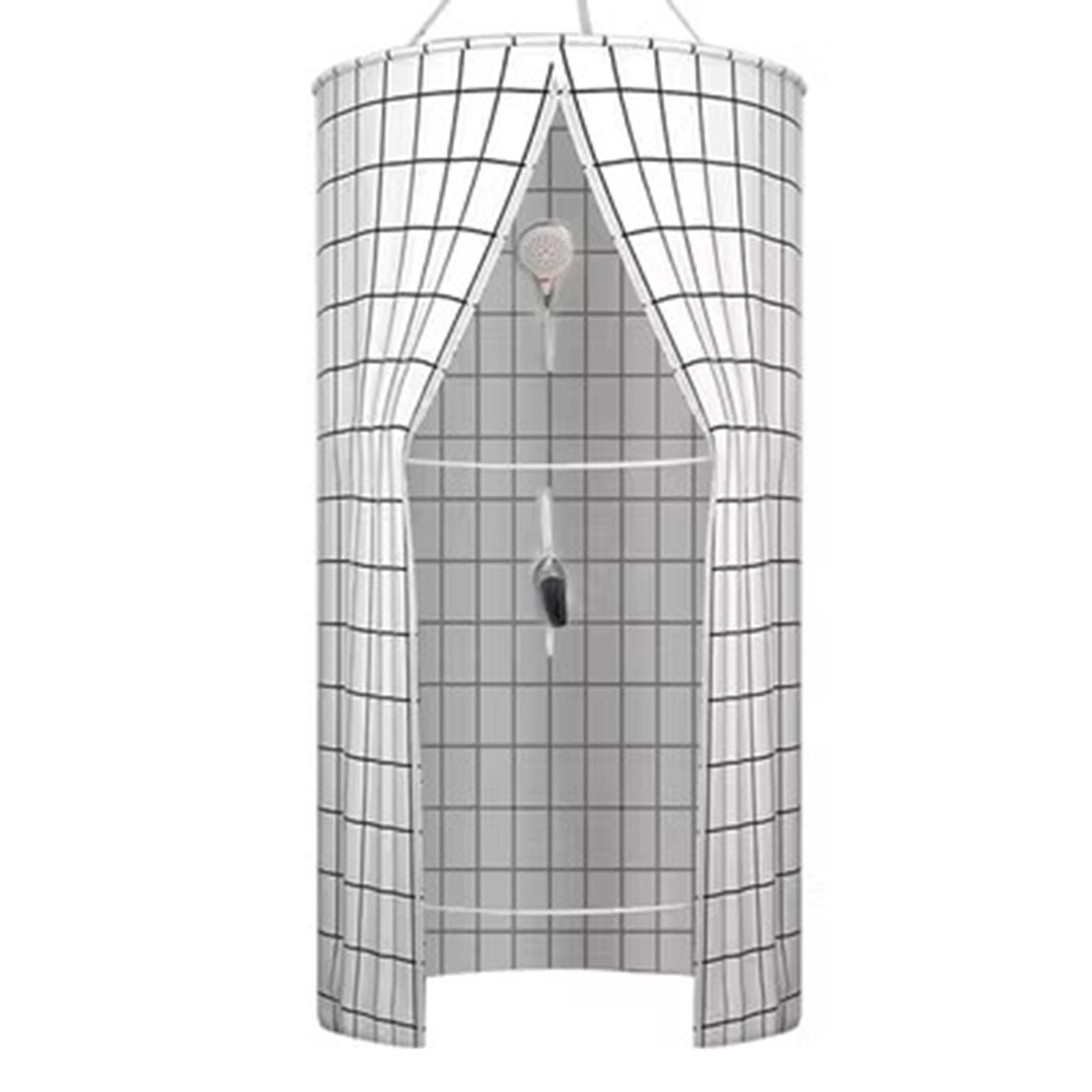 Tenda da doccia pop-up impermeabile per spiaggia, campeggio, escursionismo, protezione istantanea per spogliatoio, WC