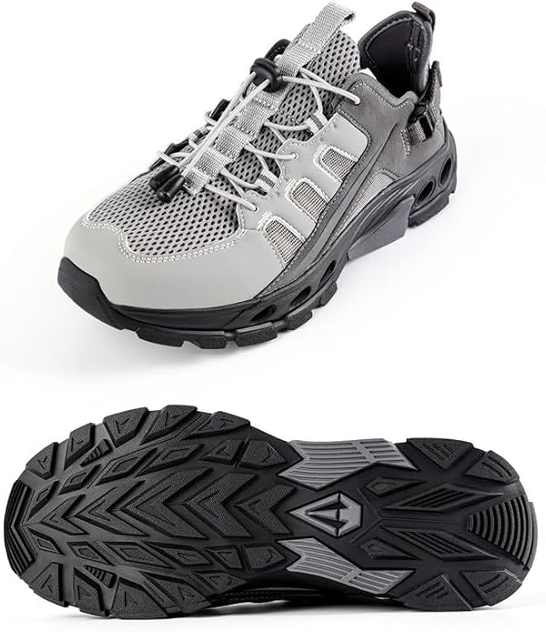 Quick-Dry & Anti-Slip Men's Water Shoes for Outdoor Hiking