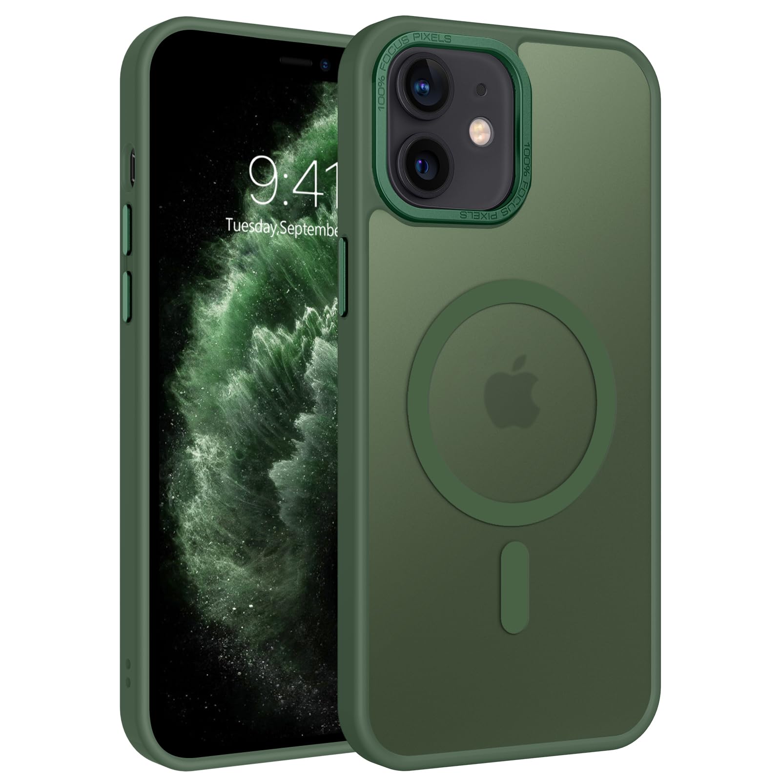 Telaso iPhone 12 Mini Case in Deep Green