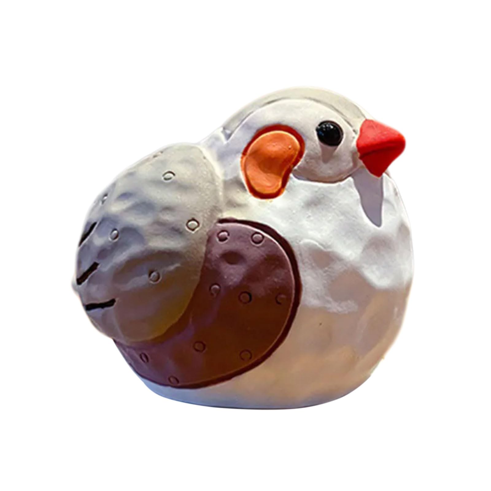 ZEPFJHE Bird Figurines Resin Bird Statues Rustics Farmhouse Home Decorations Animals Sculptures Decorative Ornament Gifts Resin Statues