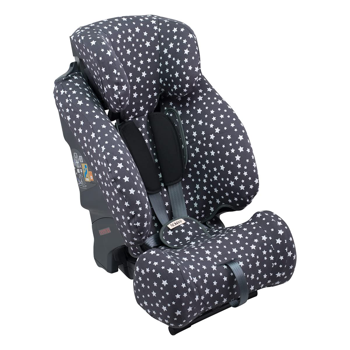 JYOKO Kids Housse de Siège Auto Bébé en Coton Compatible avec Klippan Century et Klippan Opti 129 (Winter Sky, KLIPPAN Century)