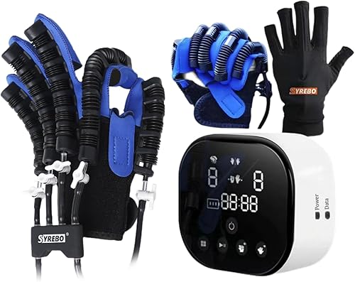 Guantes de robot de rehabilitación mejorados para recuperación de disfunción de mano, ejercitador de dedos, equipo de terapia física