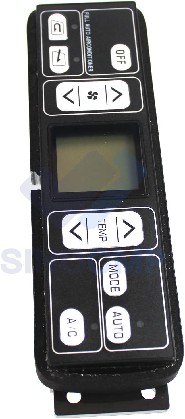 20Y-979-6141 20Y-979-6140 Air Conditioner Controller A/C Panel for Komatsu PC200-7 PC360-7 Excavator Parts