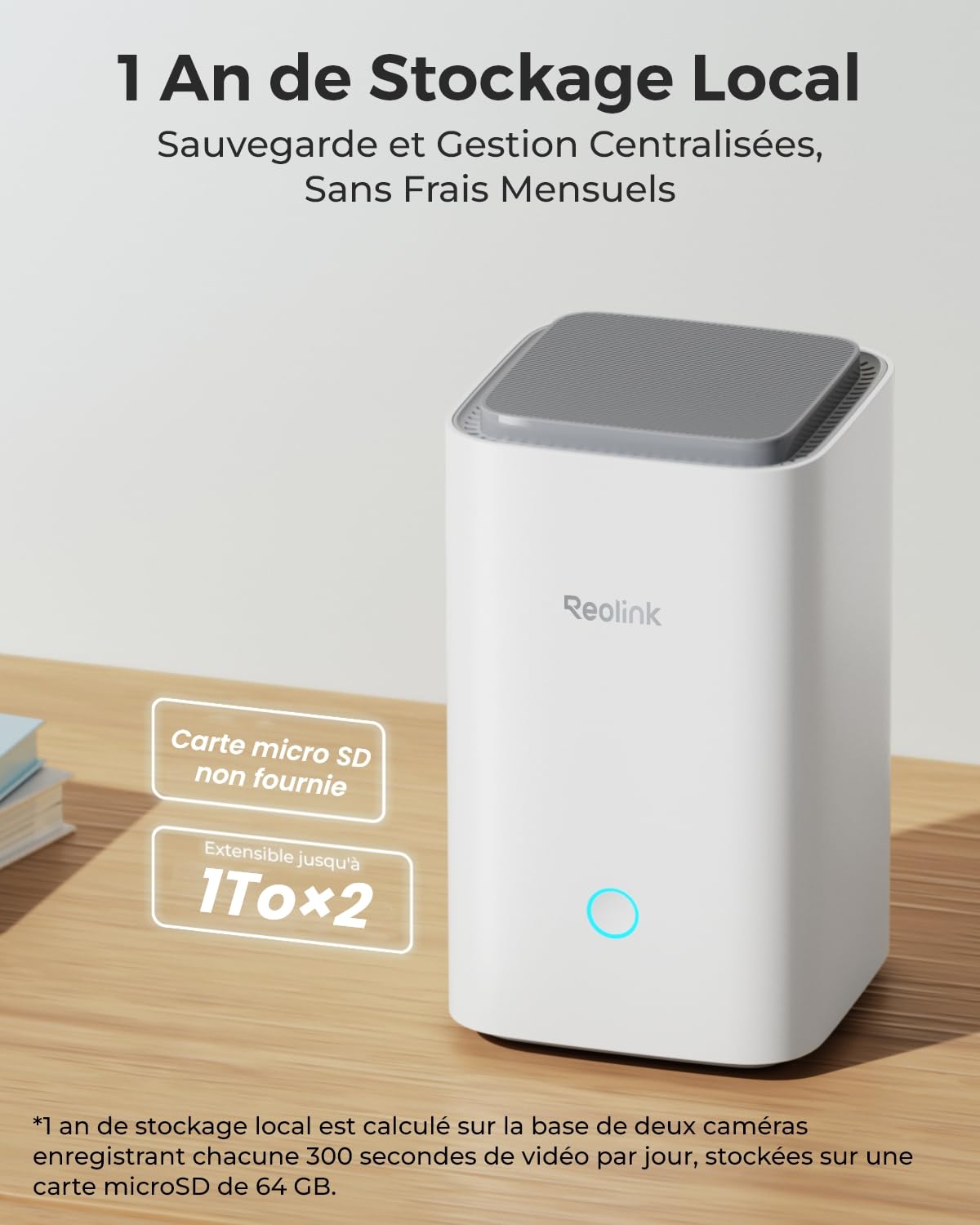 Reolink 4K Kit Cameras Exterieur sans Fil, 360° Suivi Auto & PT, Home Hub | 2 Caméras Argus PT Ultra, Vision Nocturne Couleur, Stockage Local sans Abonnement, Wi-Fi 2.4/5GHz, Panneau Solaire Inclus