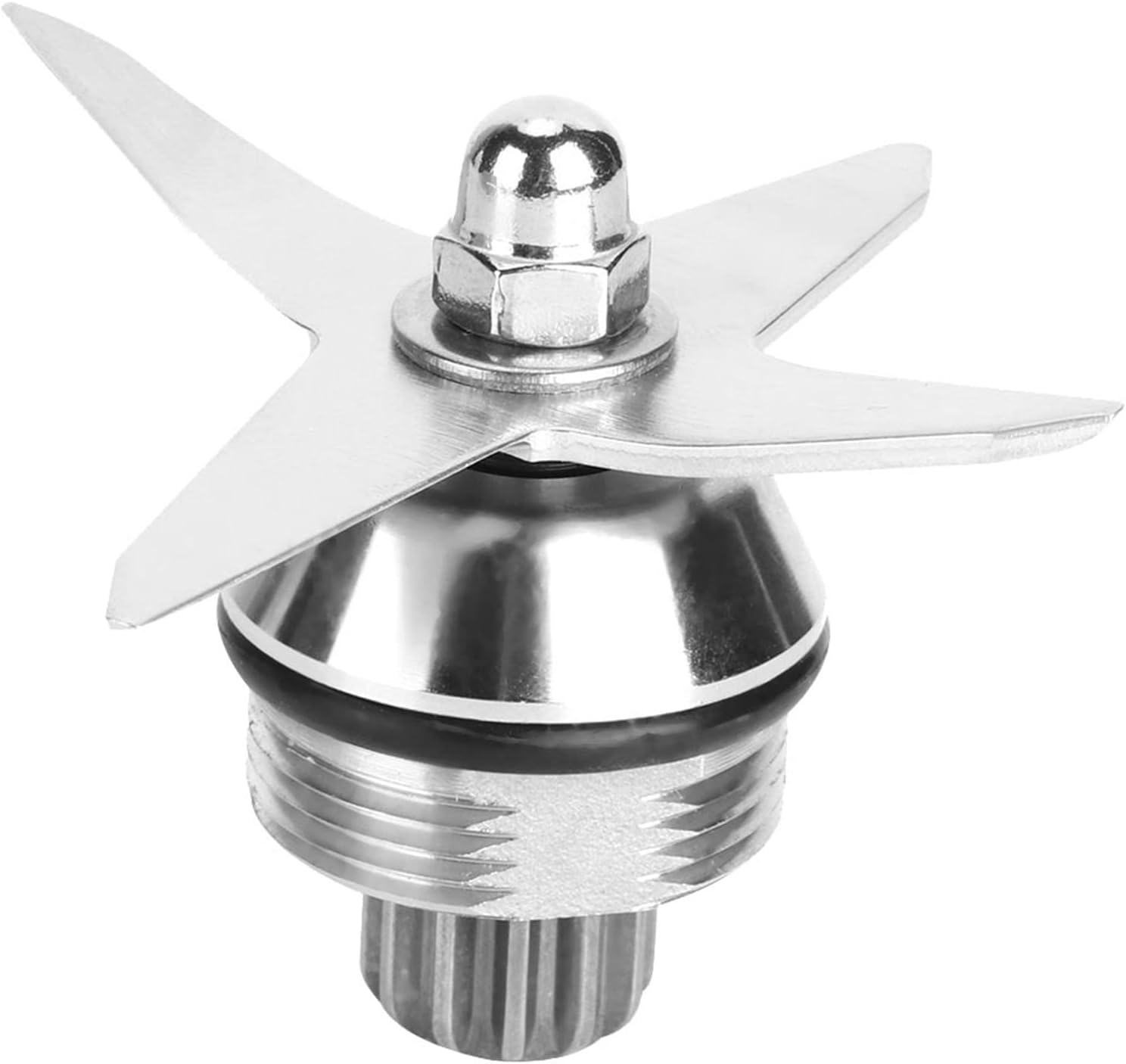 Stainless Steel 4 Blade Blender Blade Assembly Replacement Accessories Fit for 1195 Blender Wantjoin