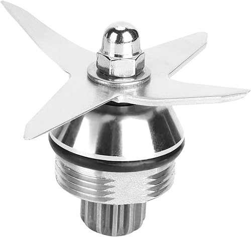 AYNEFY Cuchilla de licuadora, acero inoxidable de 4 cuchillas exprimidora, cuchilla de mezcla, corte, cuchilla, piezas de repuesto para licuadora