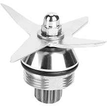 4-Blades Blender Blade Assembly, Replacement Accessories Parts Fit for 1195, Hardened Blade Crushes Ice to Smooth Soup with Dry Chopping, Grinding, Seasoning, Fits 58625,
