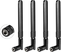 Vista 3 de 8dBi RP-SMA macho 3G 4G LTE Cámara celular Trail Antena de largo alcance compatible con Spypoint Link Micro Link Dark Link S Link EVO Tactacam