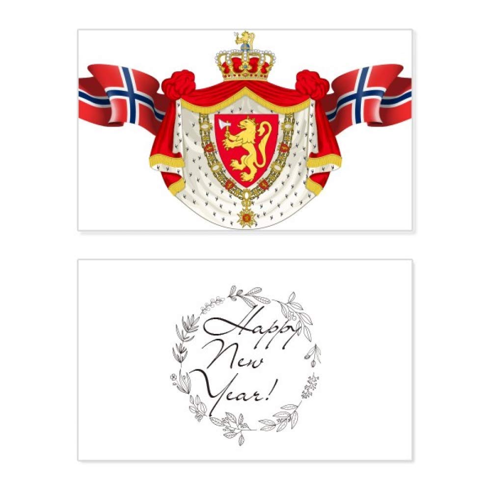Tarjeta conmemorativa de Noruega para Año Nuevo: Felicitación Navideña con Identidad 5