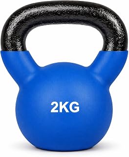 Kettlebell 2kg Perfect for Functional Cardio Workout Crossfit Neoprene Muscle Training Base