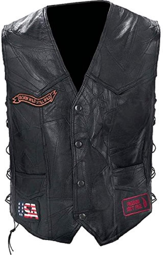 leather vest designs