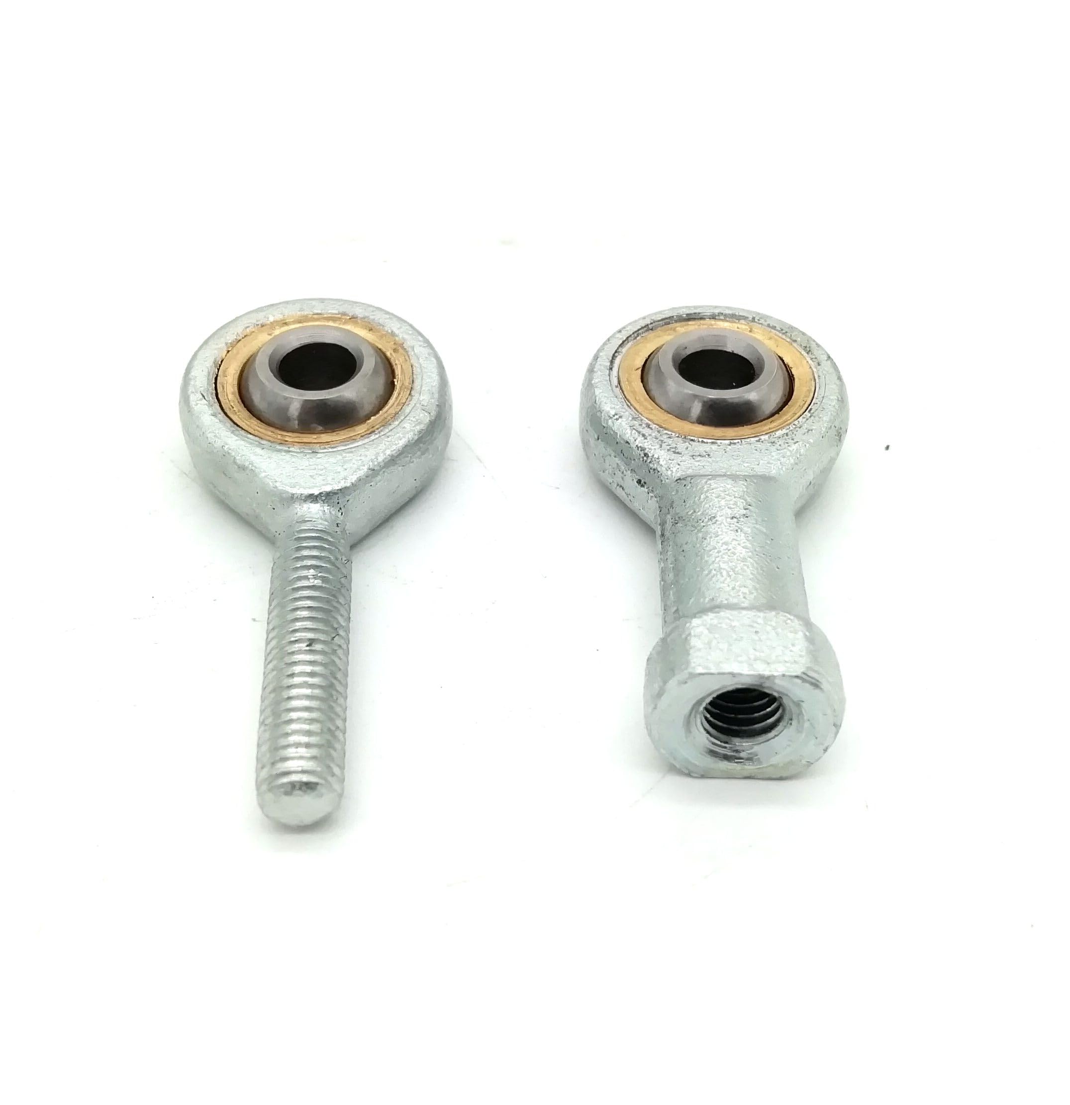 Spherical Rod Ends M5 Outer or Inner Silver Threaded Single Row Joint - (Size: M5Inner)