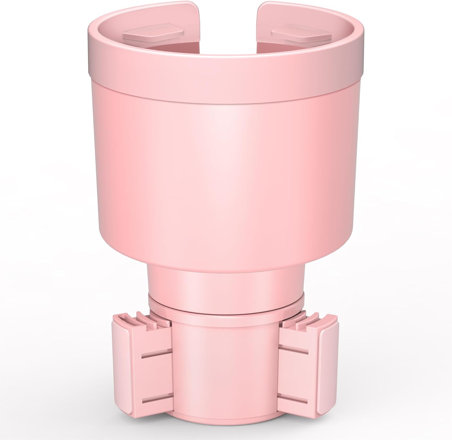 Seven Sparta 2 Pack Car Cup Holder Expander with Adjustable Base, Compatible with Hydro Flasks 32/40 Ounce, Compatible with Yeti Ramblers 20/26/30 Ounce, Other Bottles in 3.4"-3.8" (Pink)