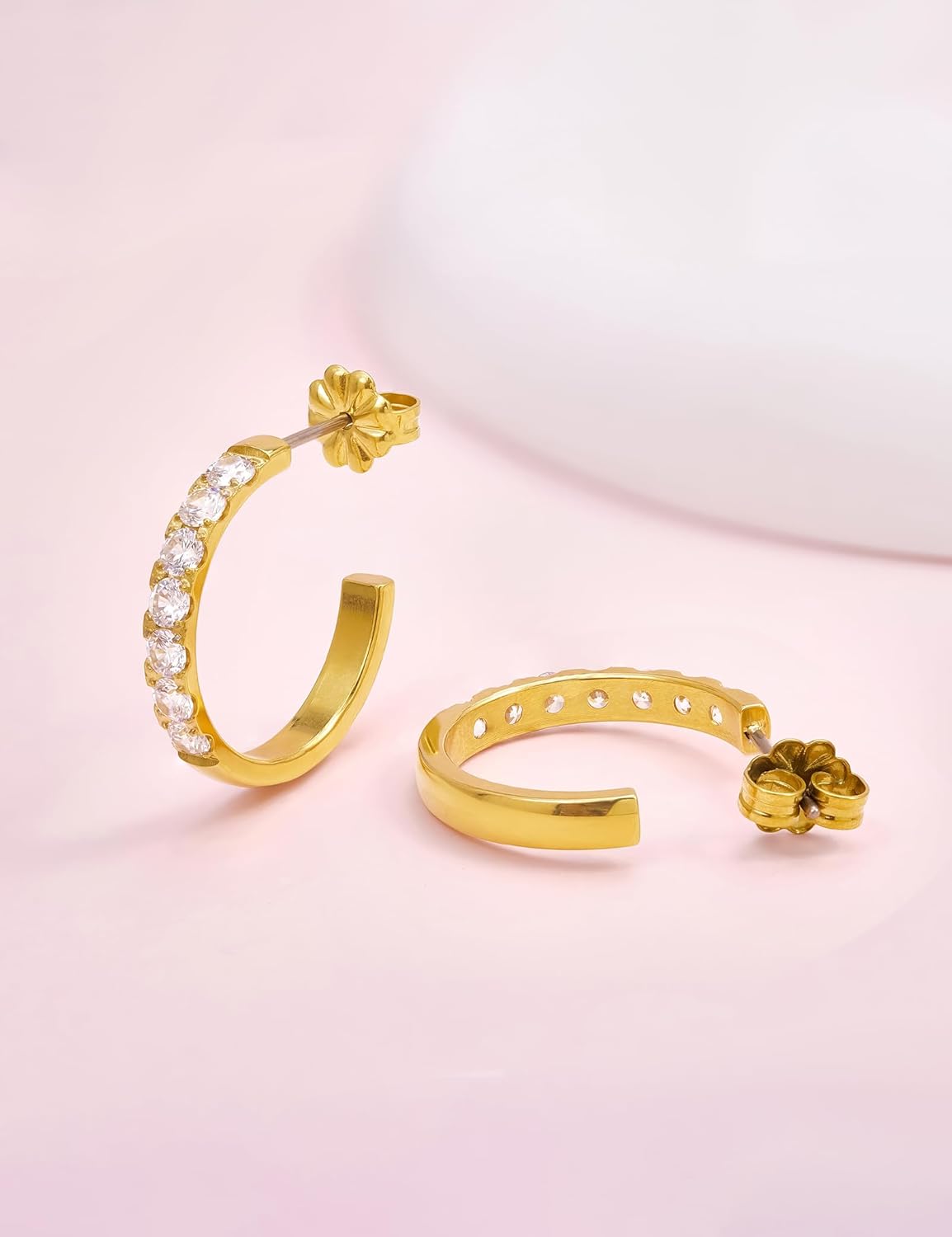 Limerencia G23 Pure Titanium Hypoallergenic Hoop Earrings for Women Sensitive Ears - Image 5