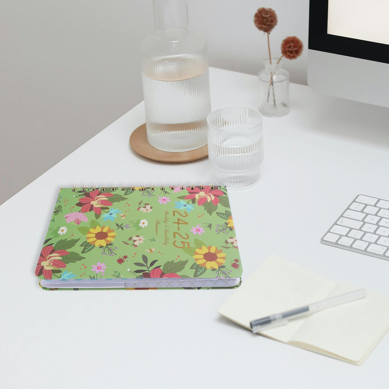 VILLCASE Cuaderno De Notas Agenda Anual Planificador Para Profesores Calendario Académico Cuaderno De Tareas Diario Planificadores