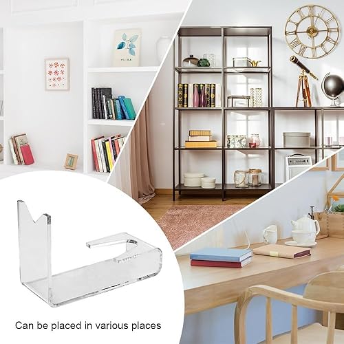 Miniatura 4 de MiOYOOW Soporte de exhibición para pistolas, soporte acrílico para pistola de gas resistente a la abrasión para todo tipo de pistolas pequeñas