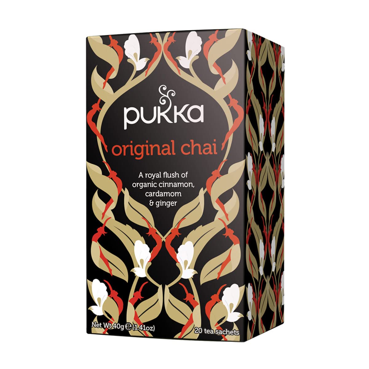 PUKKA HERBAL AYURVEDA Organiczna oryginalna herbata Chai 20 torebek (2 sztuki)