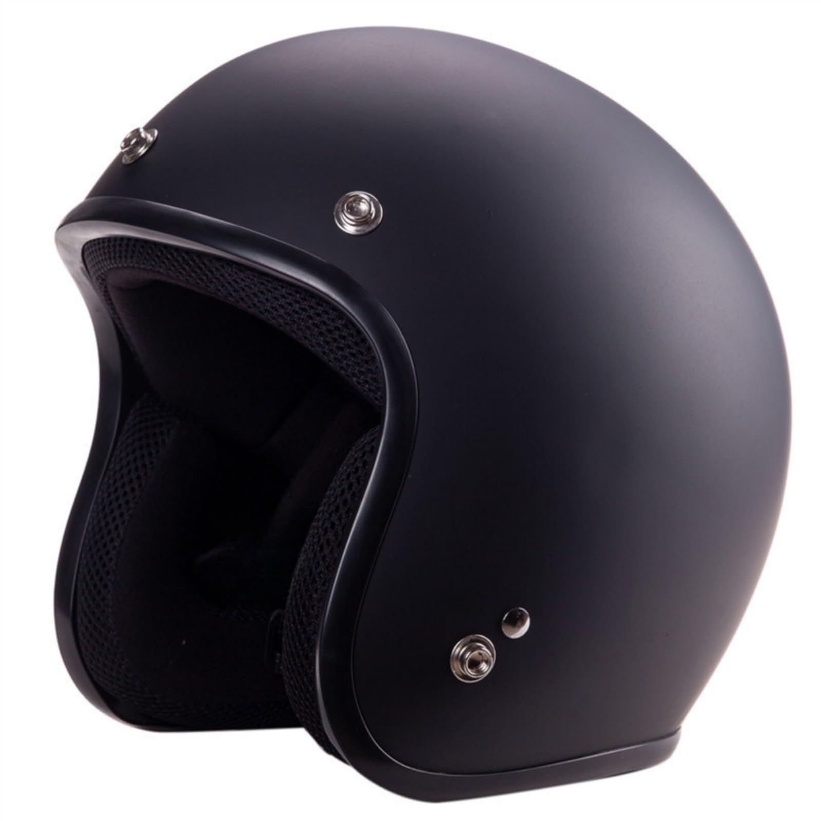 Kask motocyklowy typu open, kask motocyklowy do cruisera, skutera, motoroweru, 3/4 kwarc, dla dorosłych, mężczyzn i kobiet, kask motocyklowy z certyfikatem ECE 2205.