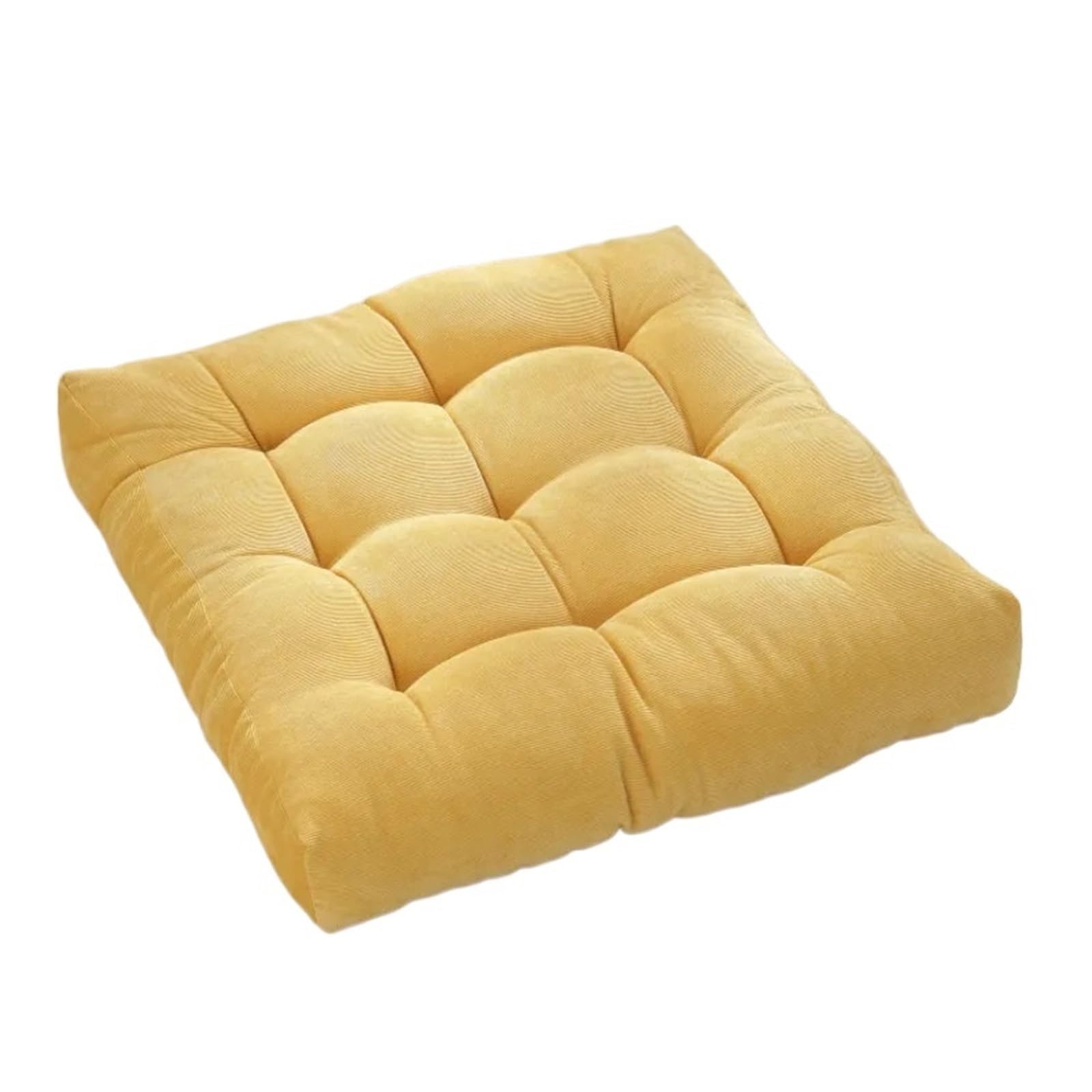 VMDVBNA chair cushions Oversized Tufted Floor Seat Cushion Office Chair Square Tatami Pillow for home(Color3,45x45cm)