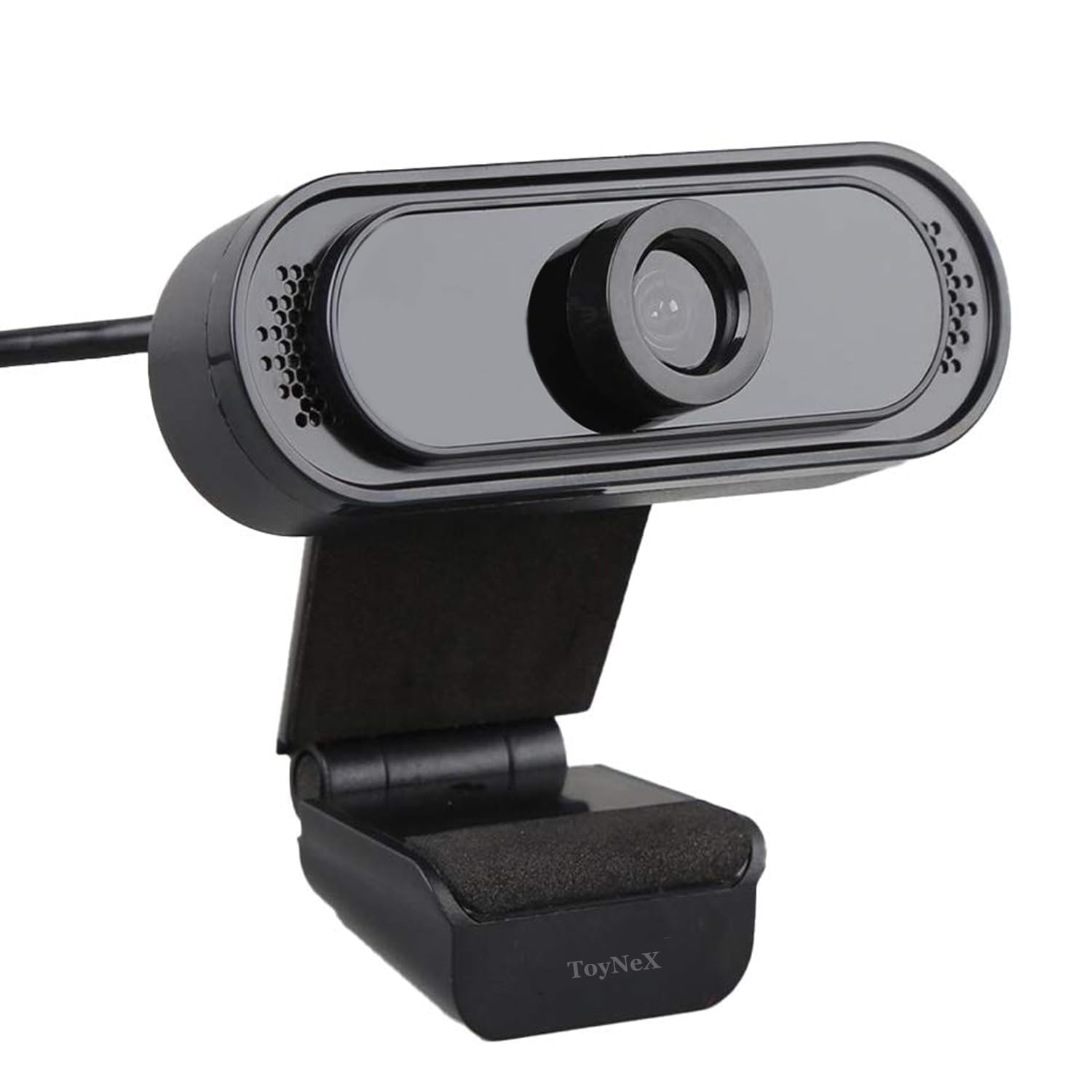 ToyNeX Webcam HD 720P, Noise Isolated Microphone with Computer HD stremaing Web cam for Desktop & Laptop with mic with Wide Angle Lens & Large Sensor for Superior Low Light, Optical. (042)(Black)-image-16