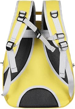 Pet Parrot Bird Carrier Backpack,Bubble Bird Travel Portable Breathable Backpack with Standing Perch Feeding Bowl Pet Parrot Space Capsule Transparent Backpack 360degree (Light Blue)