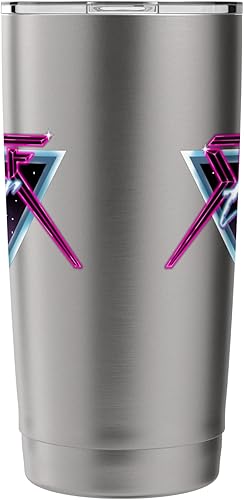 Miniatura 4 de NASA Iconic Space Traveler Retro 80's Vibes Big Chest Poster Stainless Steel Insulated Tumbler
