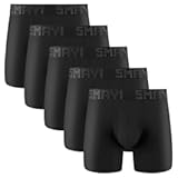 Men&apos;s Boxer Briefs Fly Front with Pouch Athletic Mens Underwear Performance Boxer Briefs for Men Pack