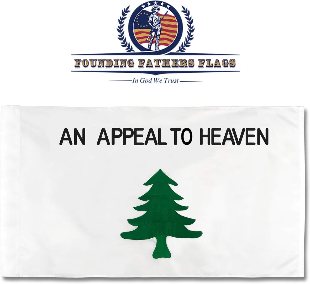 Buy Founding Fathers Flags Liberty Tree Embroidered Home Banner with