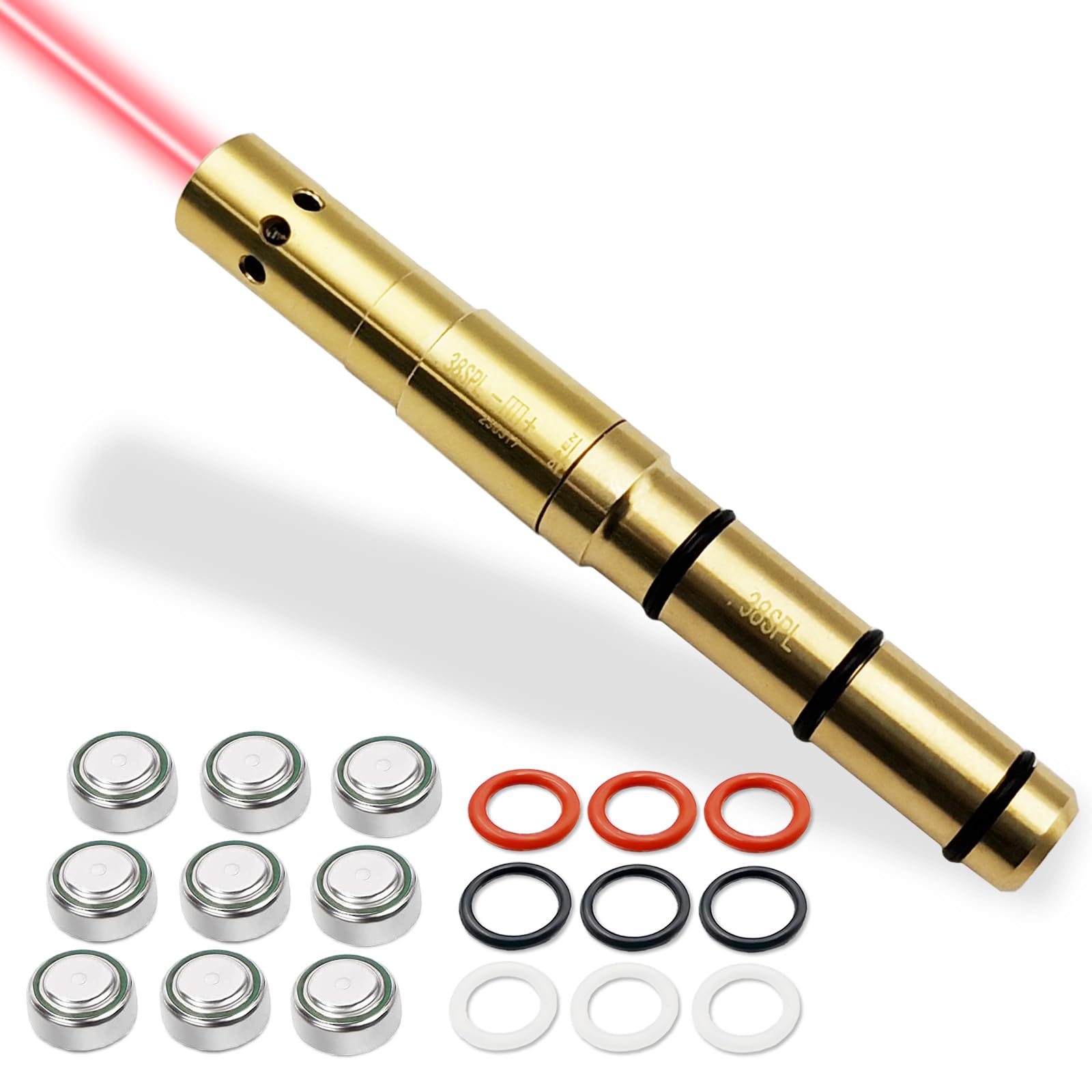 BOOLIT EYE Special Laser Boresighter End Barrel Laser Bore Sight Accurately and Easy to Fit Revolvers Pistols Rifle and Air Guns — view 8